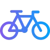 Icono de una rueda de bicicleta