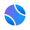 Icono de una raqueta y una pelota de tenis