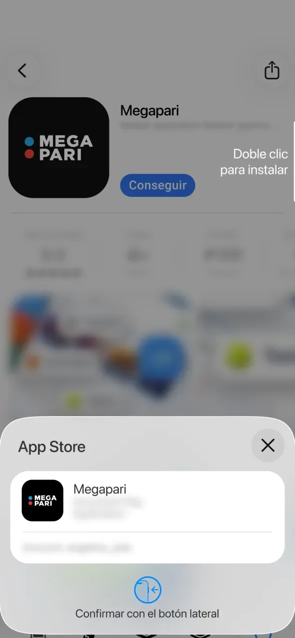 Paso de instalación de la aplicación en dispositivos iOS según el material de la marca