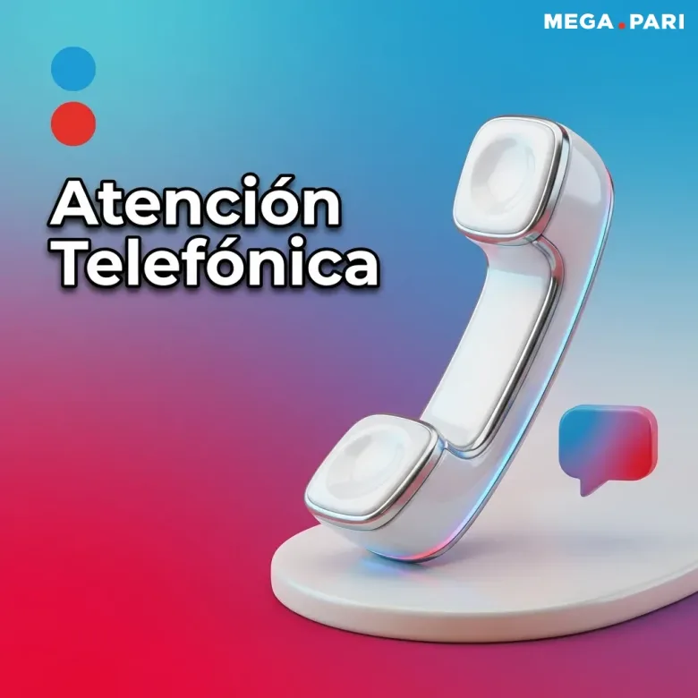 Página del sitio de guías dedicada a la atención telefónica